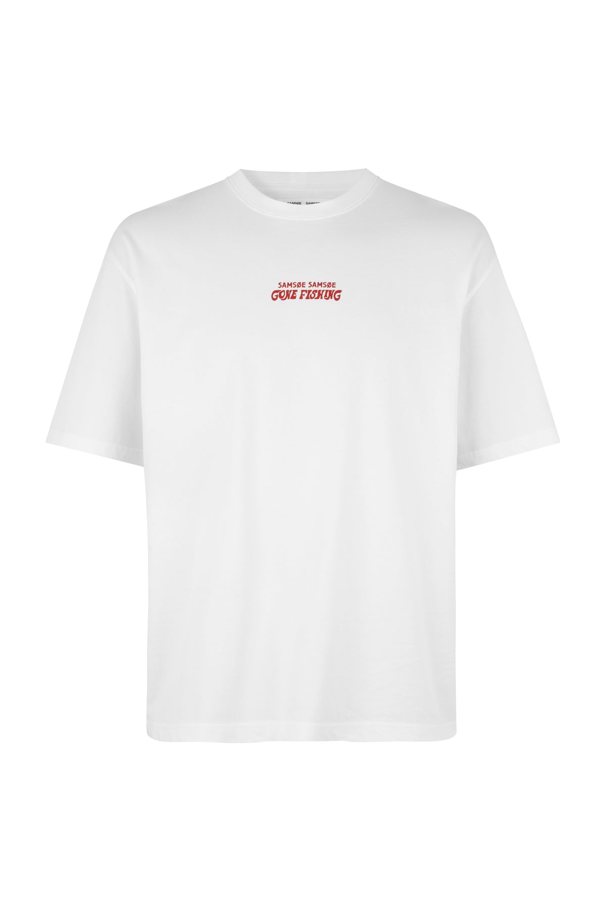 Gone Fishing Uni T-Shirt - Rose