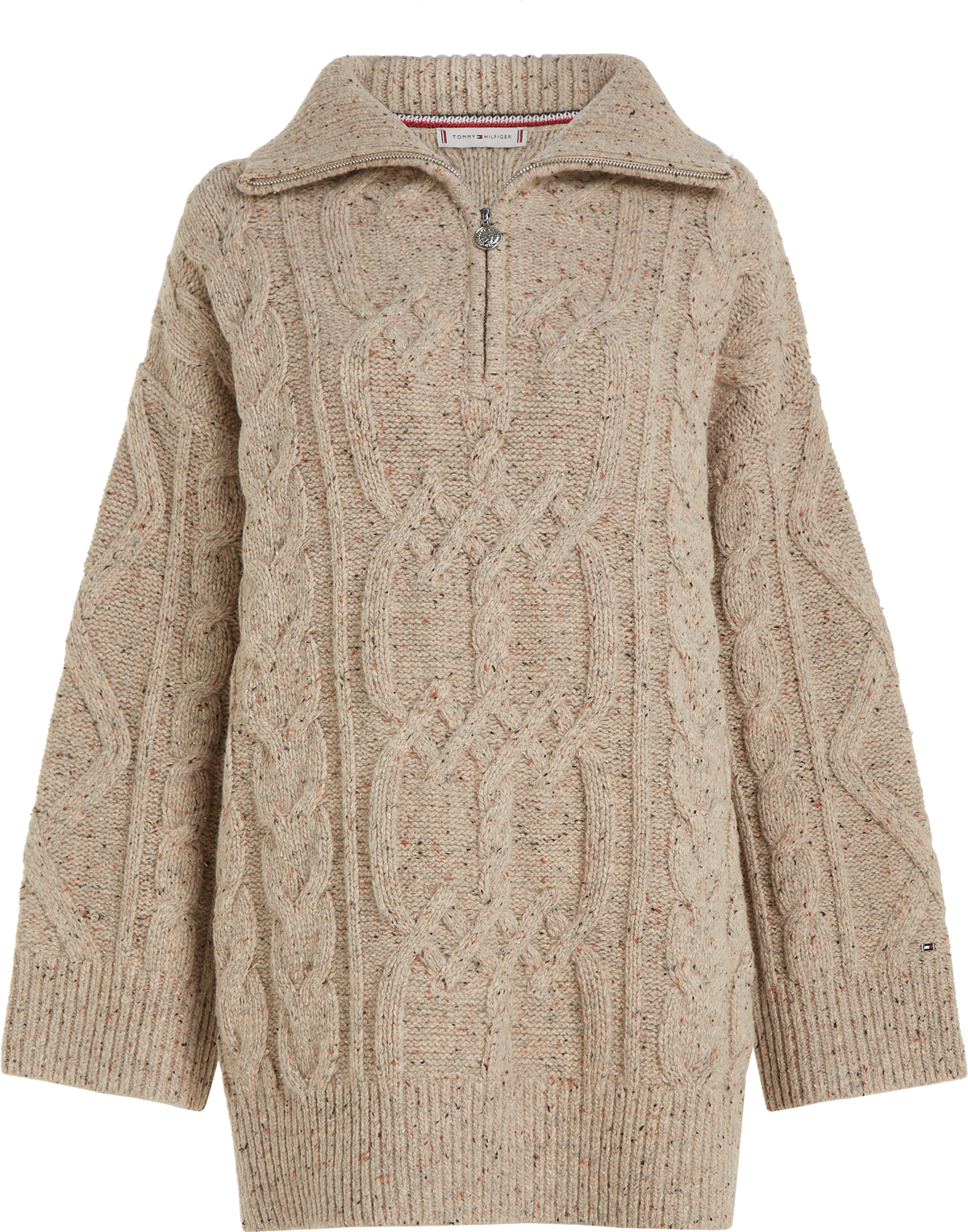 Heritage Cable 1/2 Zip Cardigan - Merino