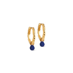 Belle Hoops - Navy Blue