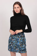 Mona Lyocell R LS Top - Black - Moss Copenhagen - Gensere - VILLOID.no