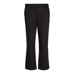 Alice Cropped Flare Pant - Black