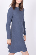 Cecilie Merino Dress - Blue - Ella & il - Kjoler - VILLOID.no