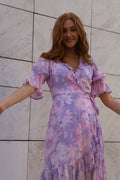 Sissy Dress - Lavender Garden