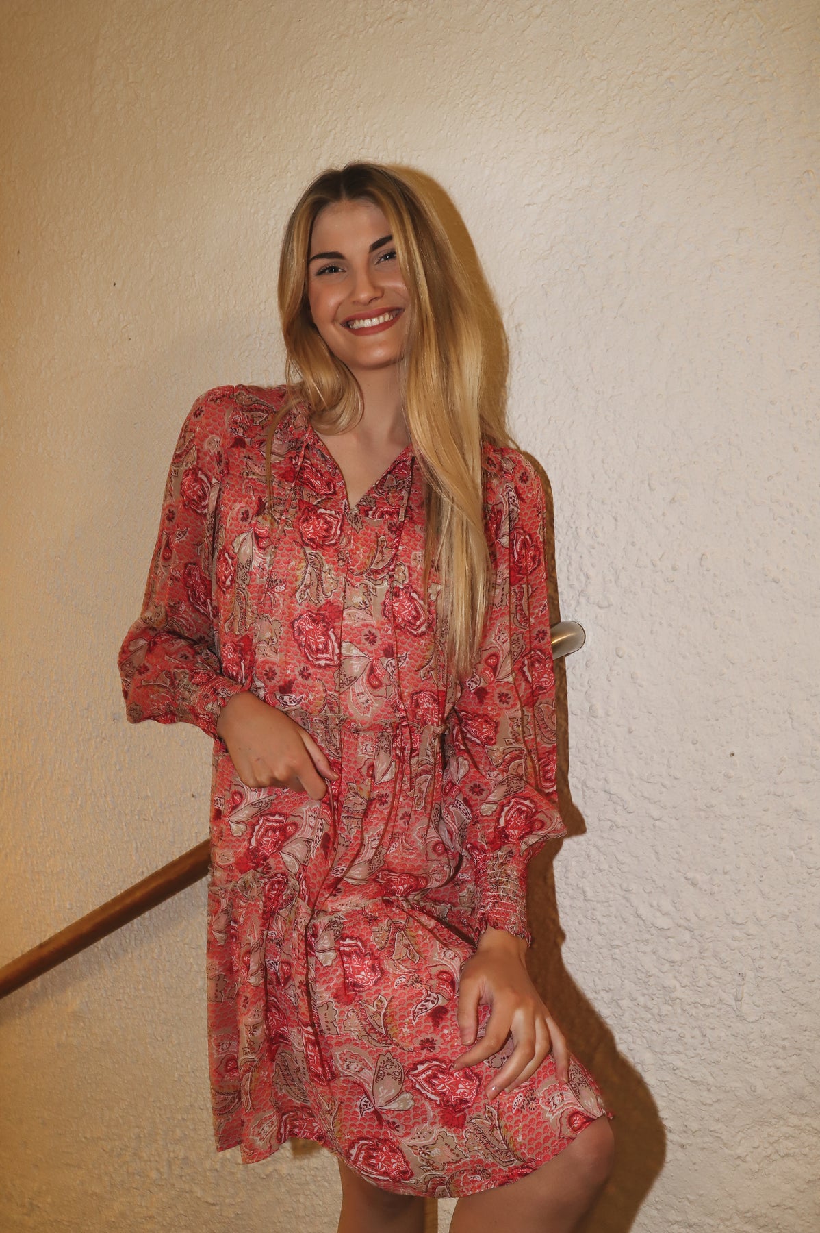 Randyspw Dress - Rubicondo Ornament Print