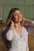 Janine Dress AOP 10867 - Desert Flower