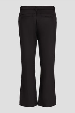 Alice Cropped Flare Pant - Black