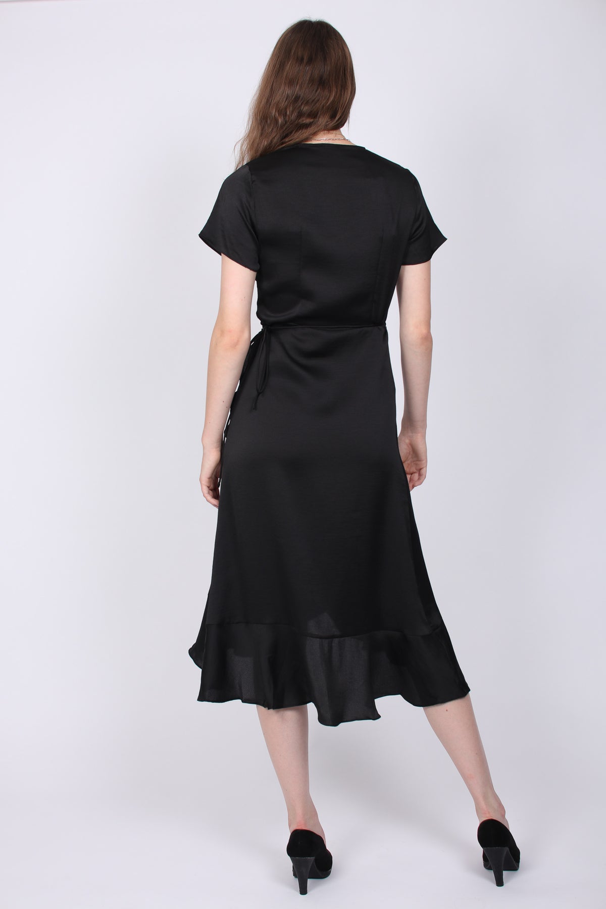 Magga Solid Dress - Black - Neo Noir - Kjoler - VILLOID.no