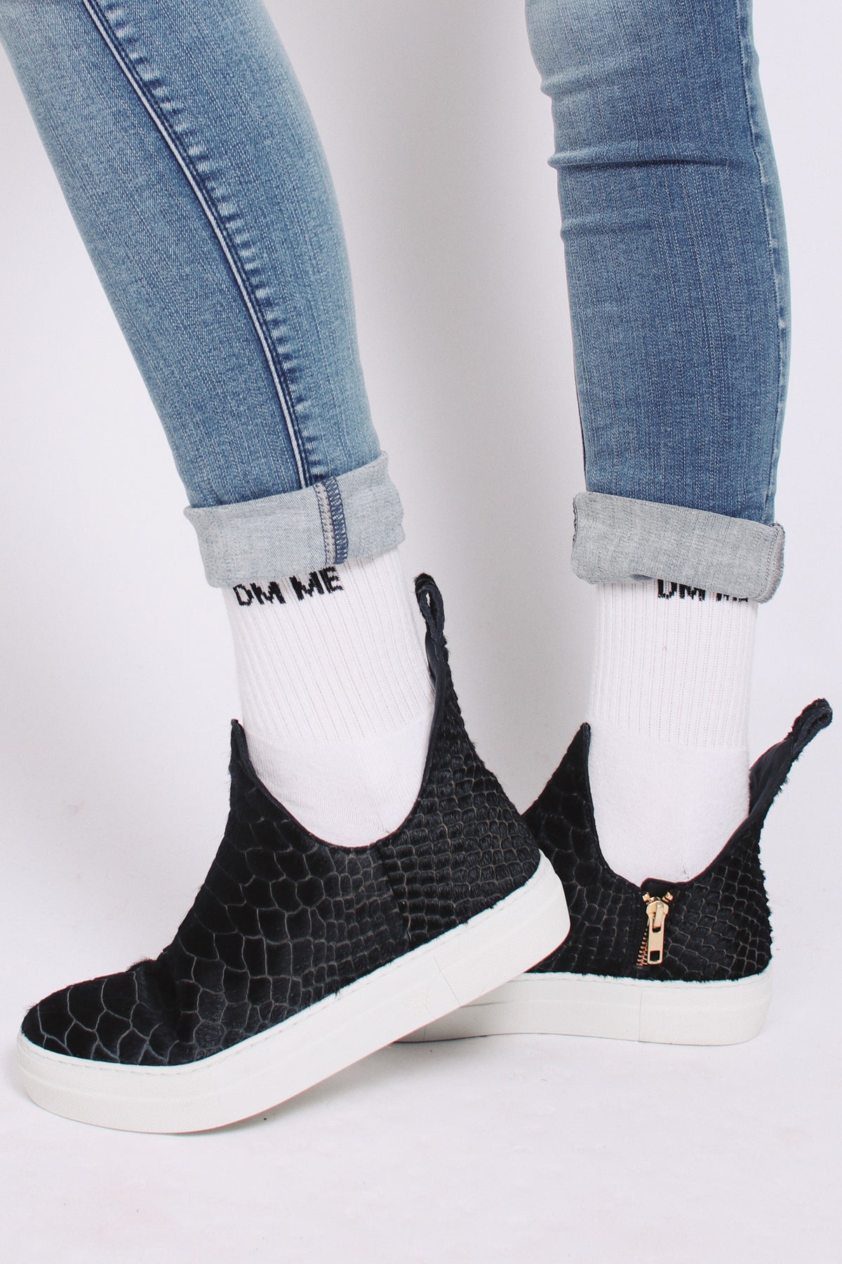Mariette Bootie Sneakers Unisex - Black 37 - Mariette - Sko - VILLOID.no
