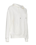 Ima Logo Hood Sweatshirt - Egret - Moss Copenhagen - Gensere - VILLOID.no