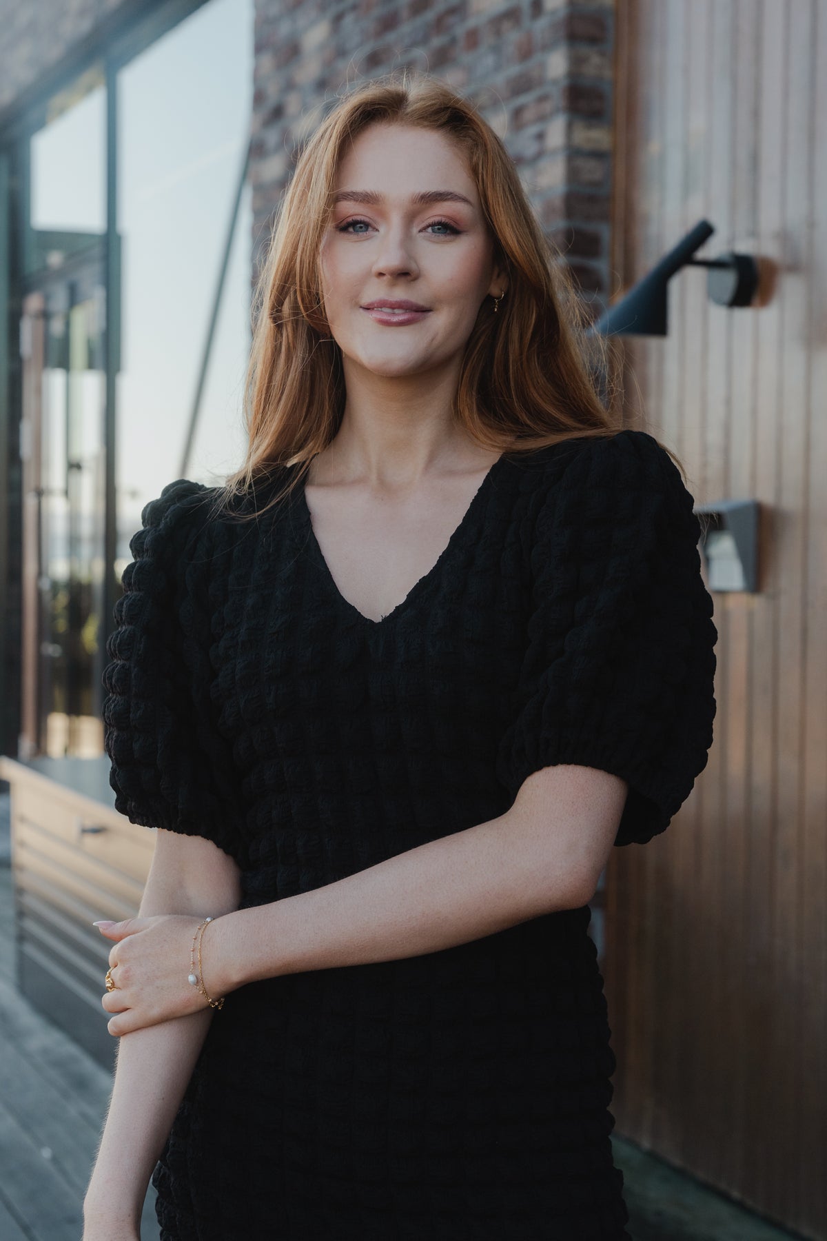 AllenyGZ SS Dress - Black