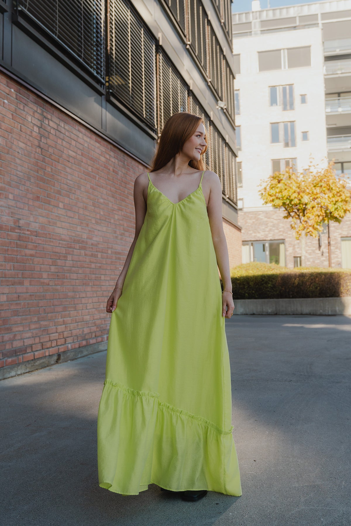 TheaGZ Long Strap Dress - Evening Primrose