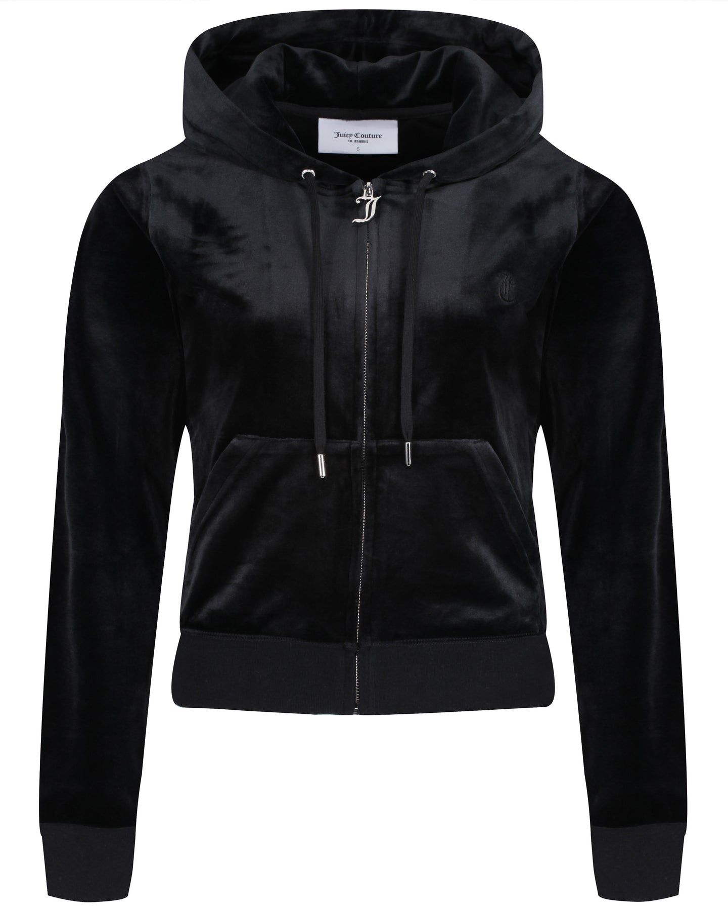 Robertson Classic Velour Zip Hoodie - Black - Juicy Couture - Gensere - VILLOID.no