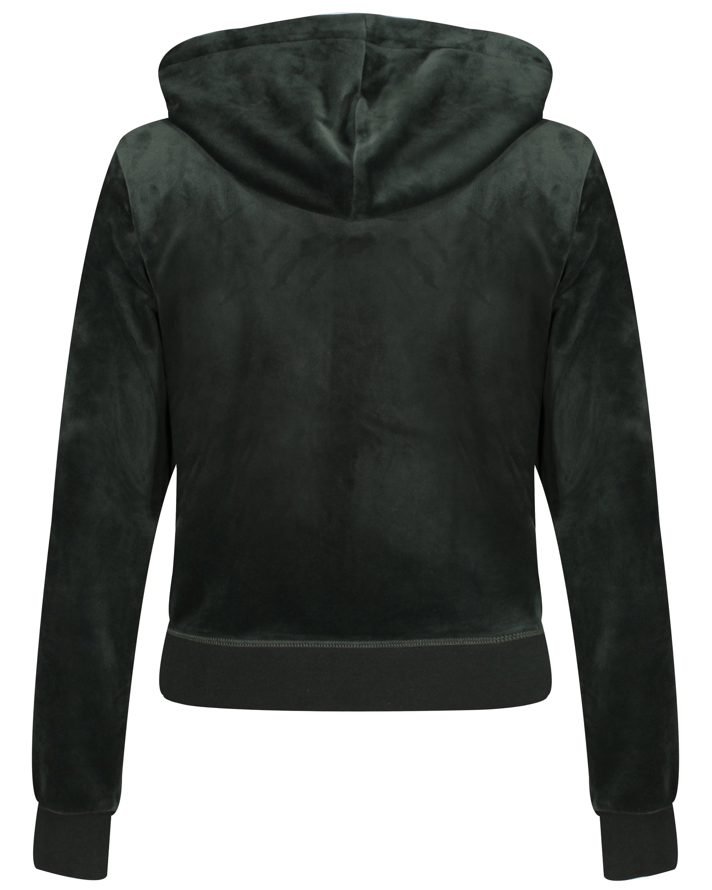 Robertson Classic Velour Zip Hoodie - Dark Moss - Juicy Couture - Gensere - VILLOID.no