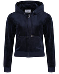 Robertson Classic Velour Zip Hoodie - Night Sky - Juicy Couture - Gensere - VILLOID.no