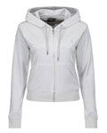 Robertson Classic Velour Zip Hoodie - Quite Gray
