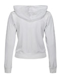 Robertson Classic Velour Zip Hoodie - Quite Gray