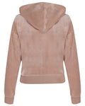 Robertson Classic Velour Zip Hoodie - Warm Taupe - Juicy Couture - Gensere - VILLOID.no