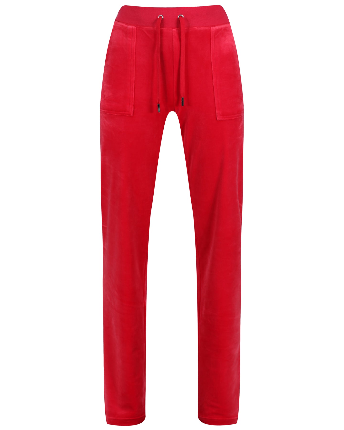 Del Ray Classic Velour Pant Pocket - Astor Red - Juicy Couture - Bukser & Shorts - VILLOID.no