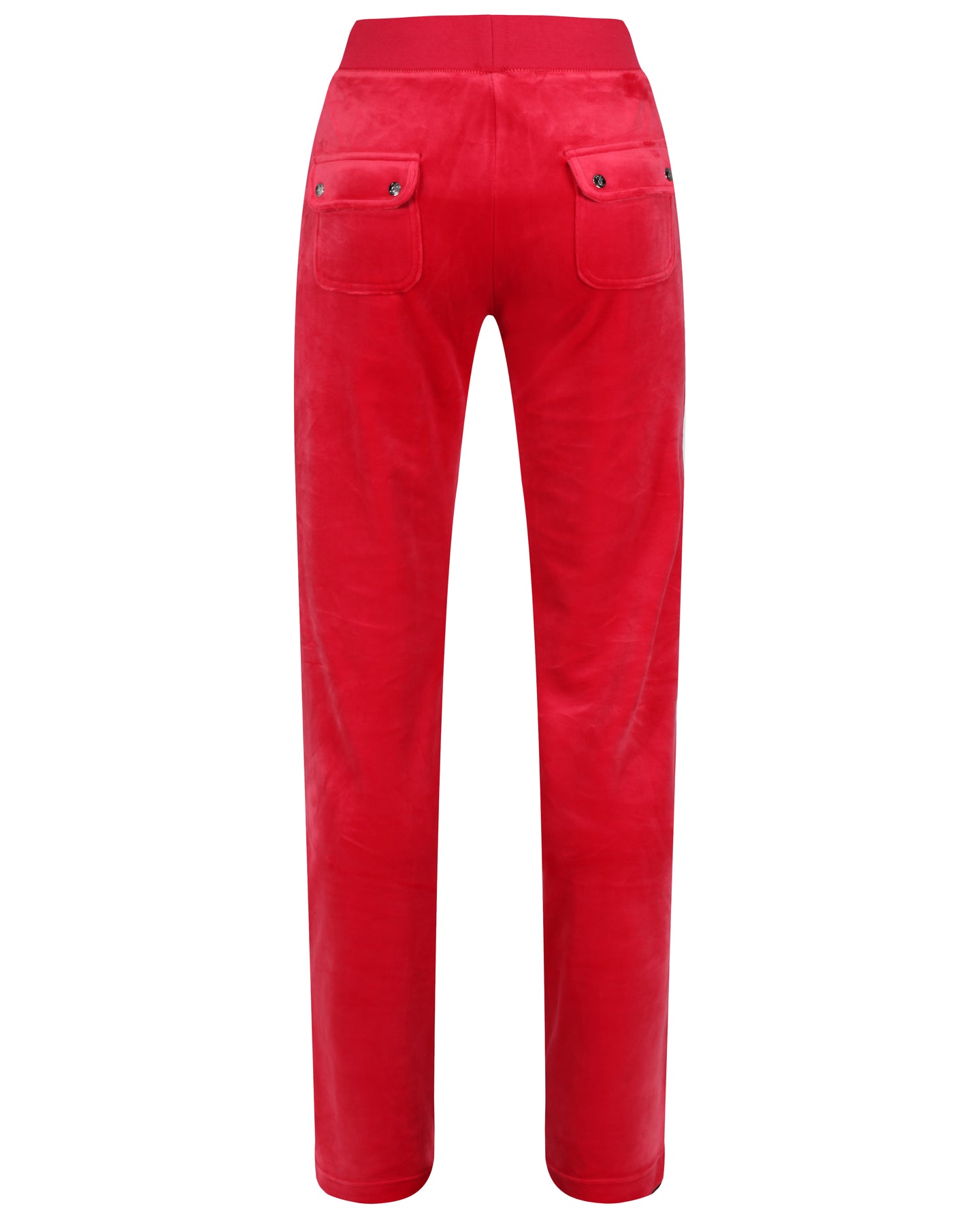 Del Ray Classic Velour Pant Pocket - Astor Red - Juicy Couture - Bukser & Shorts - VILLOID.no