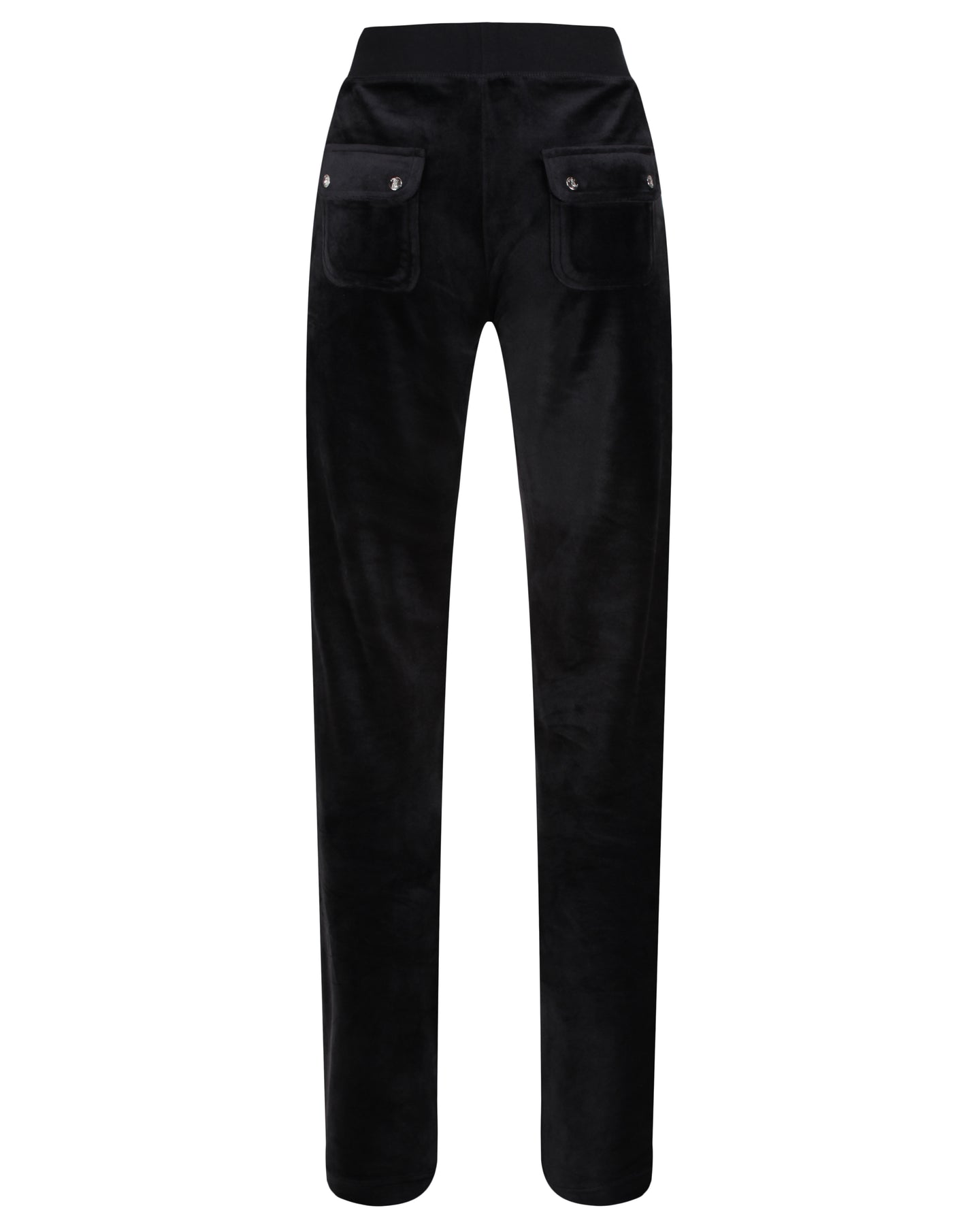 Del Ray Classic Velour Pant Pocket - Black - Juicy Couture - Bukser & Shorts - VILLOID.no
