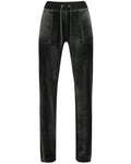 Del Ray Classic Velour Pant Pocket - Dark Moss - Juicy Couture - Bukser & Shorts - VILLOID.no