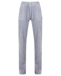 Del Ray Classic Velour Pant Pocket - Grey Melange - Juicy Couture - Bukser & Shorts - VILLOID.no