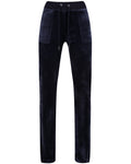 Del Ray Classic Velour Pant Pocket - Night Sky - Juicy Couture - Bukser & Shorts - VILLOID.no