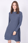 Cecilie Merino Dress - Blue - Ella & il - Kjoler - VILLOID.no