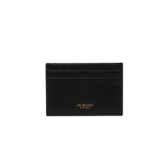 Credit Card Holder - Black Grained Leather