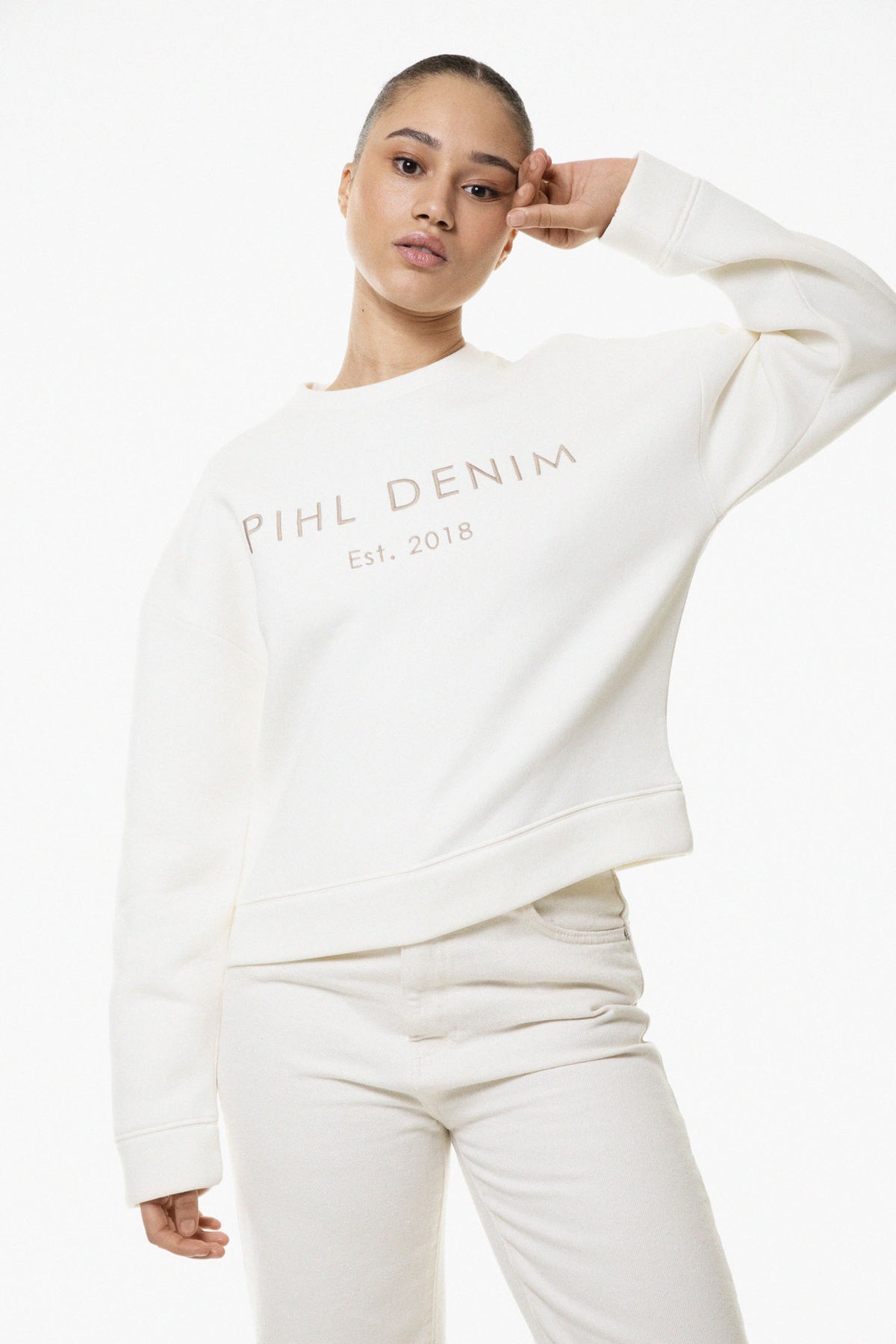 Josie Crewneck - Ecru