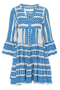 Ella Short - Blue/Offwhite