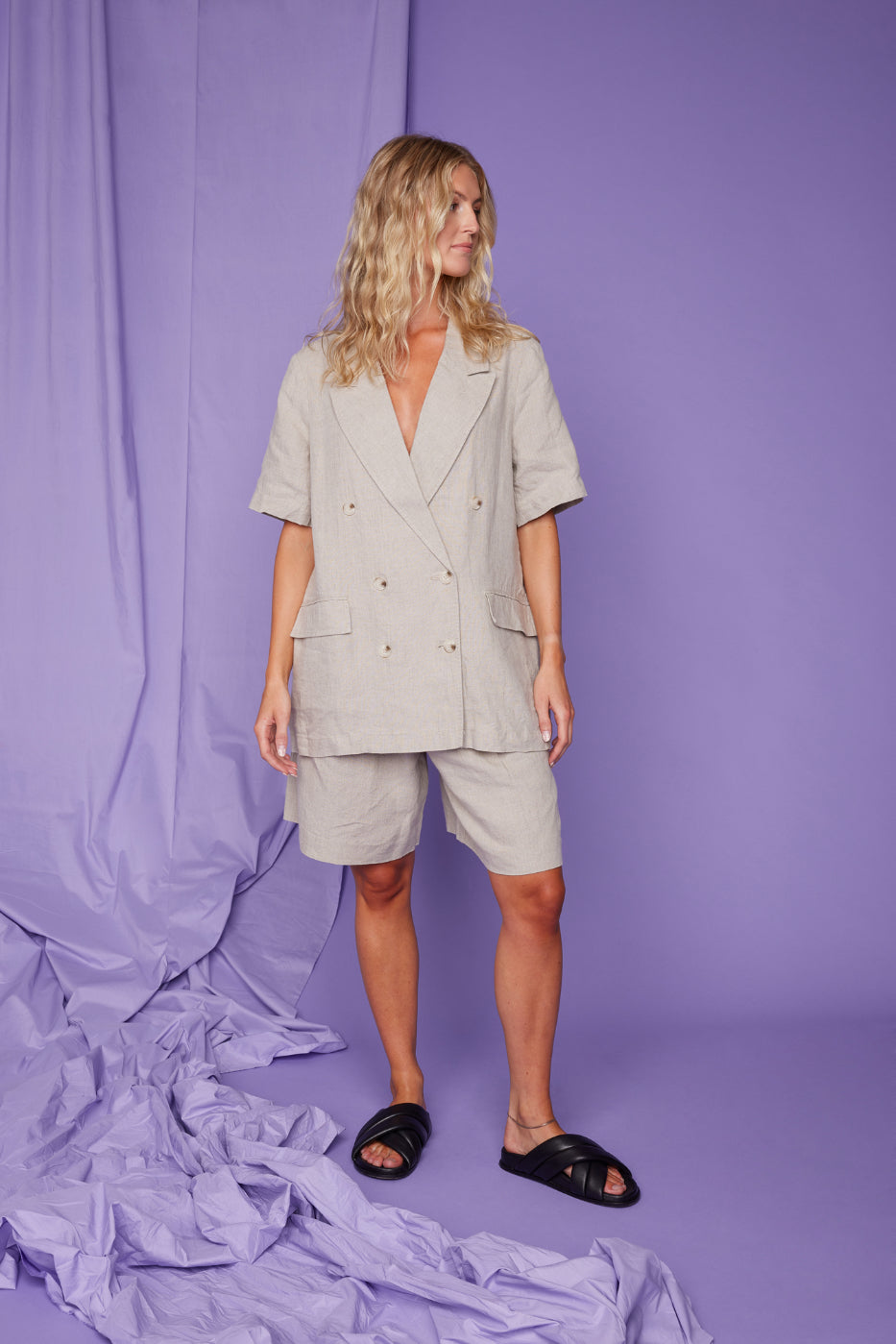Pluto Linen - Sand
