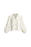 Karro Blouse - Lily Flower Lace