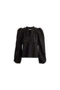 Karro Blouse - Black Flower Lace