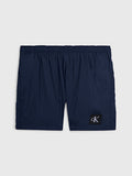 Medium Drawstring - Navy Iris