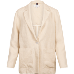 Casual Linen Sb Blazer - Light Sandalwood