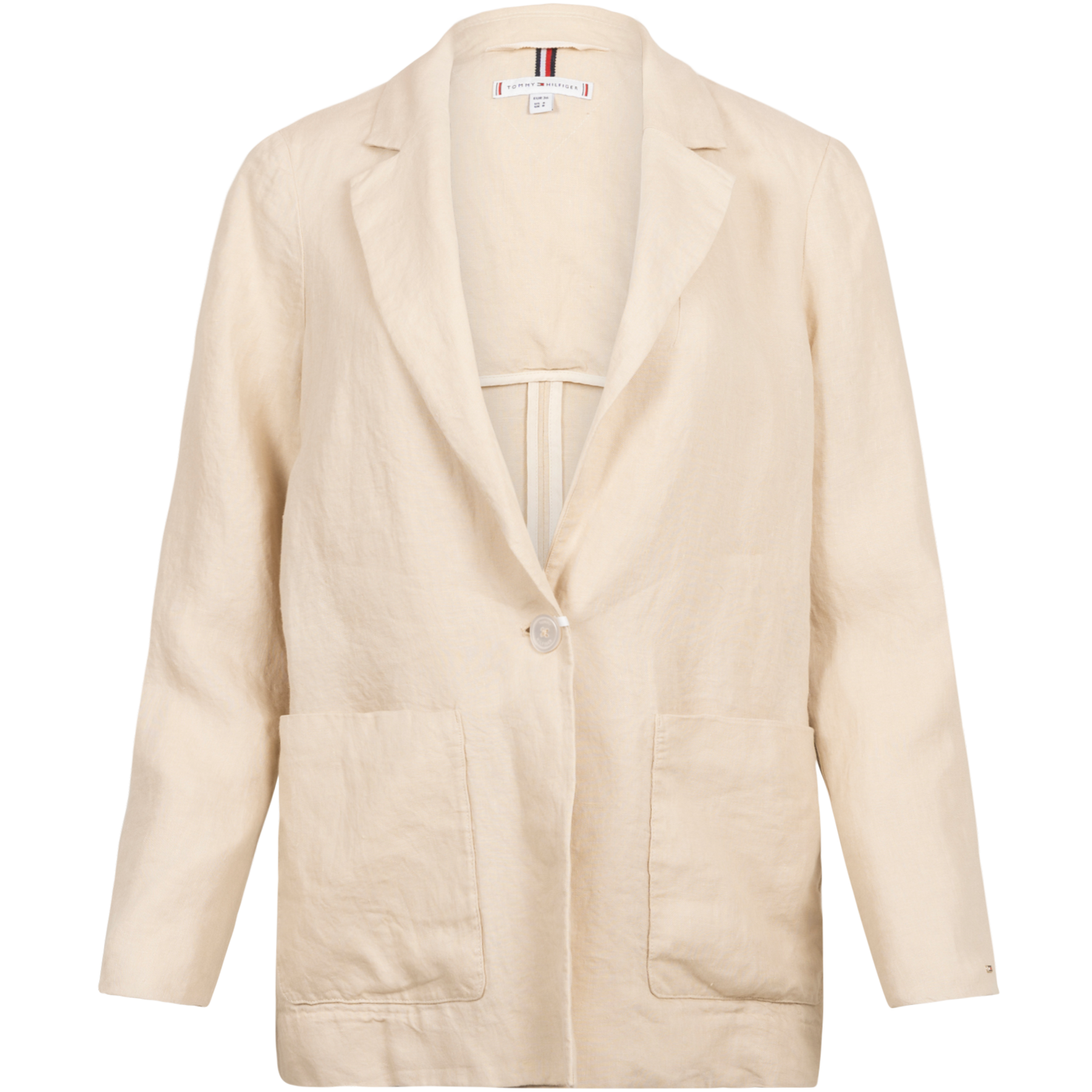Casual Linen Sb Blazer - Light Sandalwood