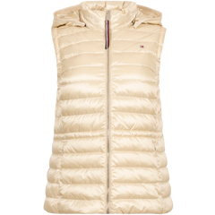 Down Filled Puffer Vest - Light Sandalwood