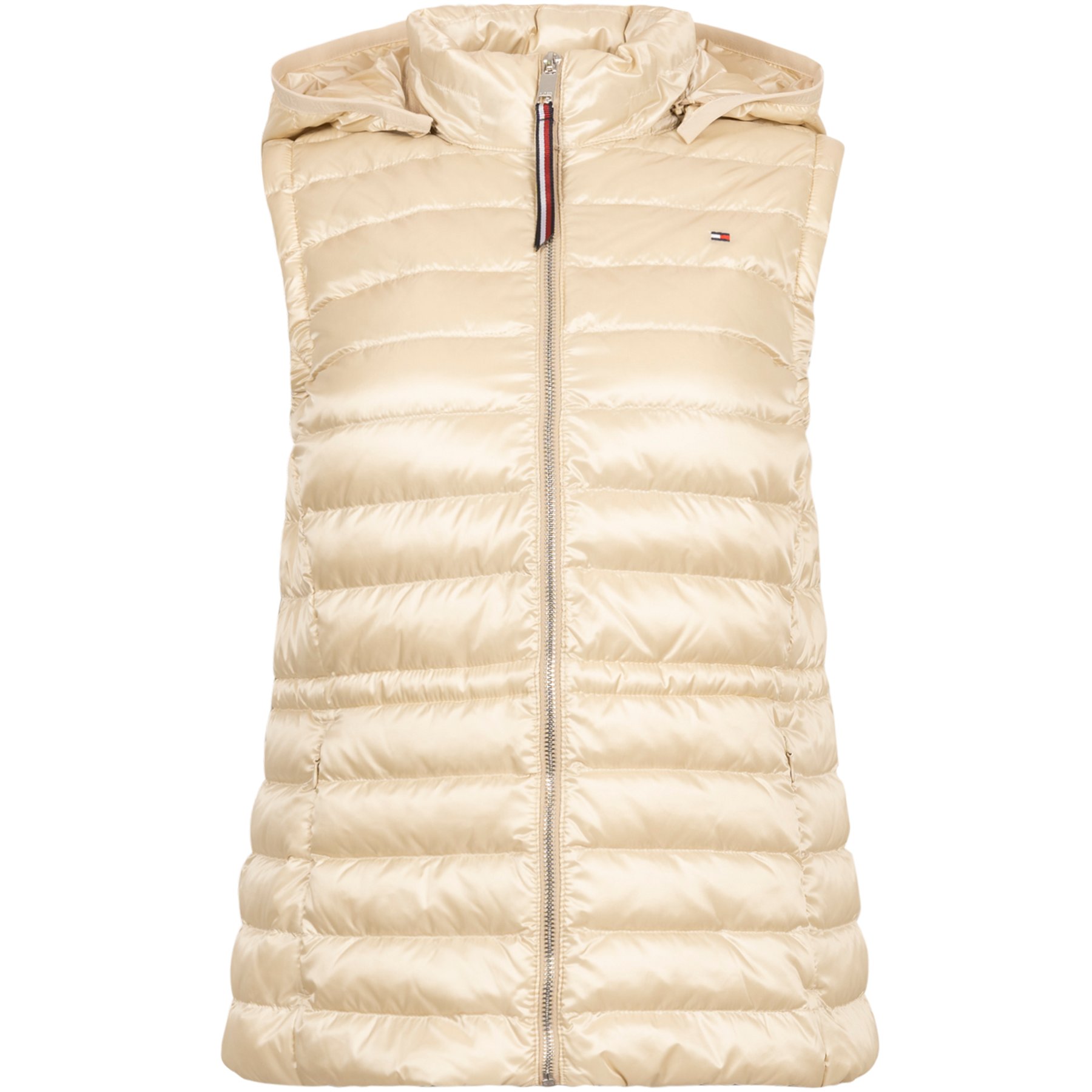 Down Filled Puffer Vest - Light Sandalwood