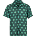 Elio Dot Print Shirt - Rain Forest