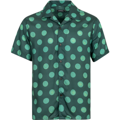 Elio Dot Print Shirt - Rain Forest