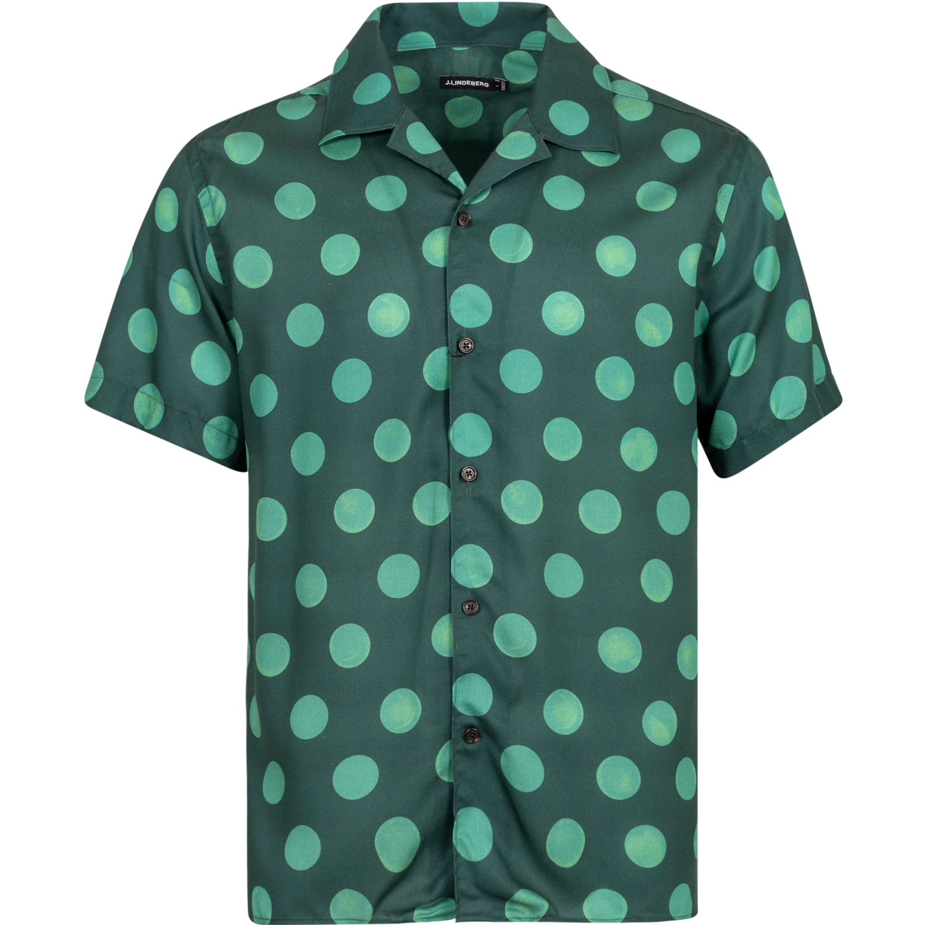 Elio Dot Print Shirt - Rain Forest