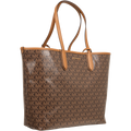 Eliza Large EW Open Tote Bag - Brown/Acorn