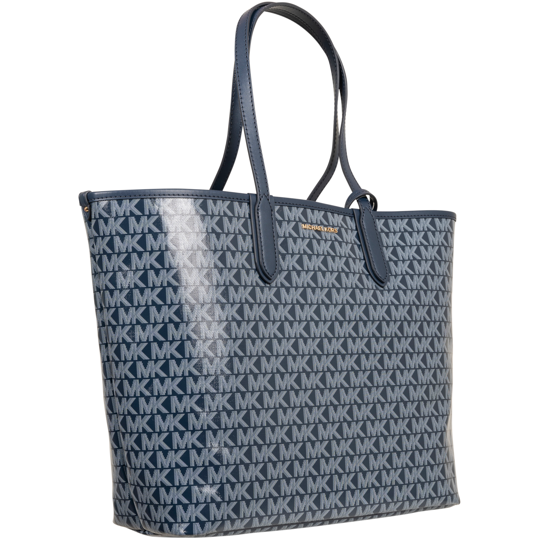 Eliza Large EW Open Tote Bag - Navy