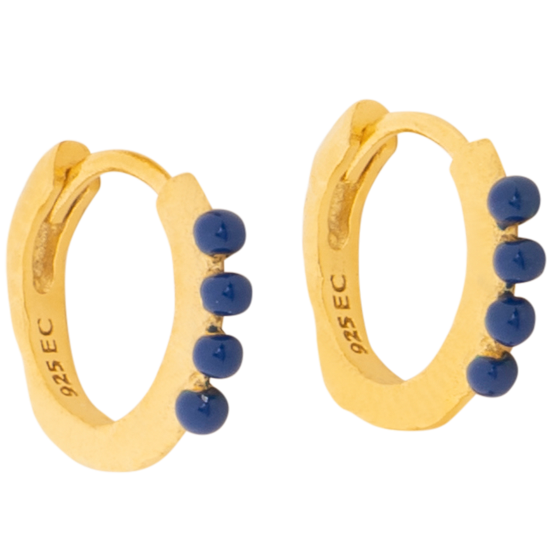 Paula Hoops - Navy Blue