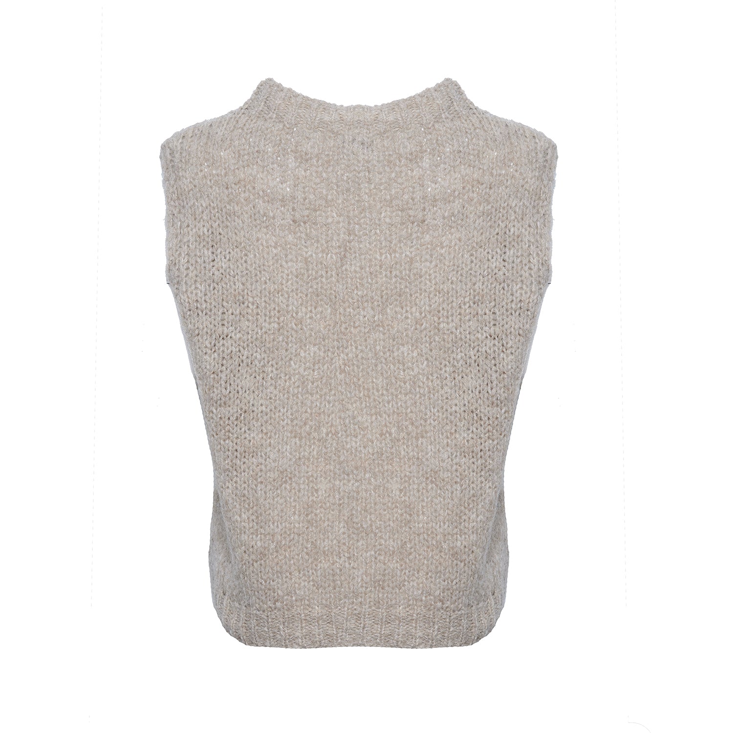 Kala Vest Wool - Sand - Noella - Gensere - VILLOID.no