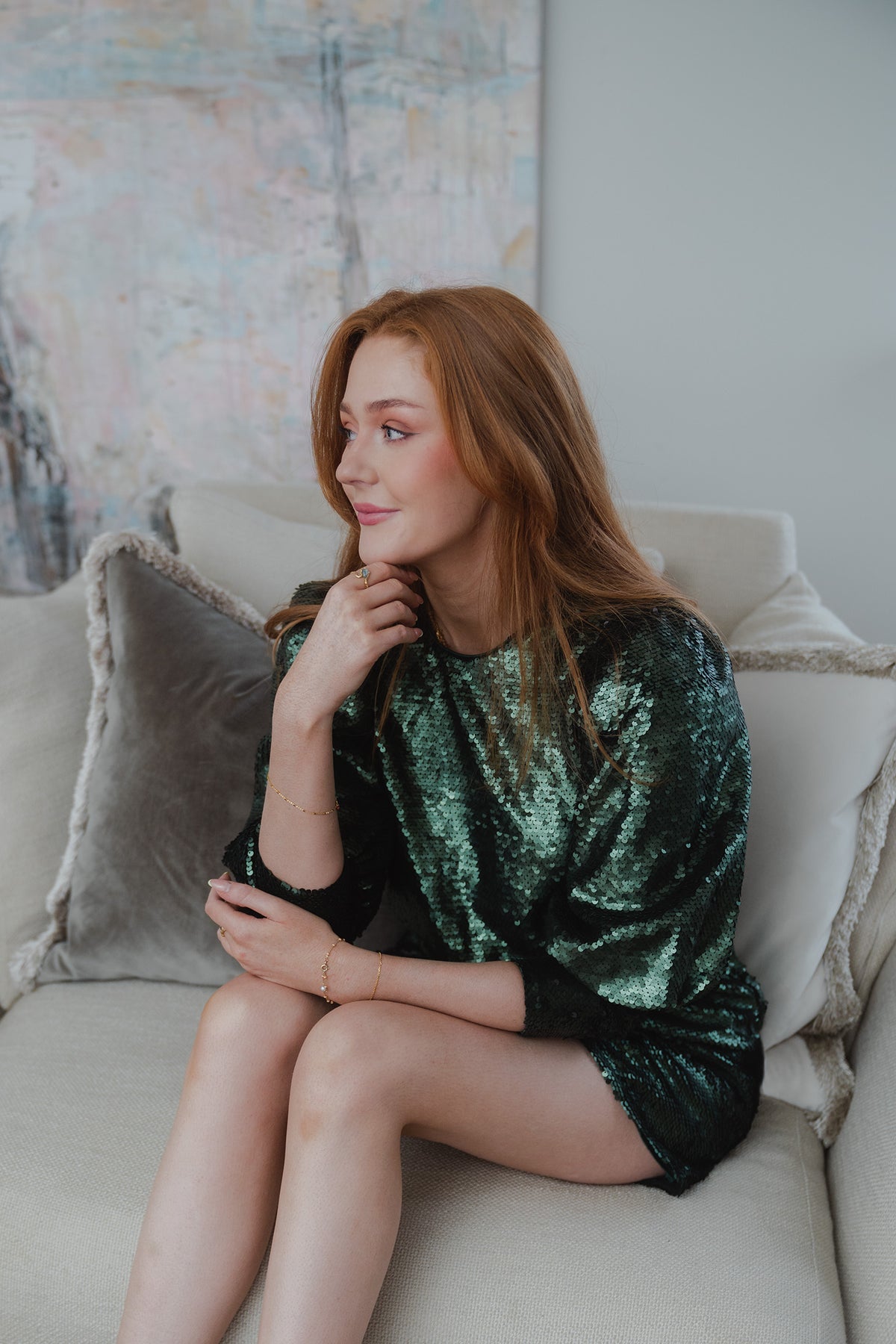 Rubina Dress - Verde
