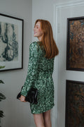 Colyn Ls Short Sequins Dress - Loden Frost