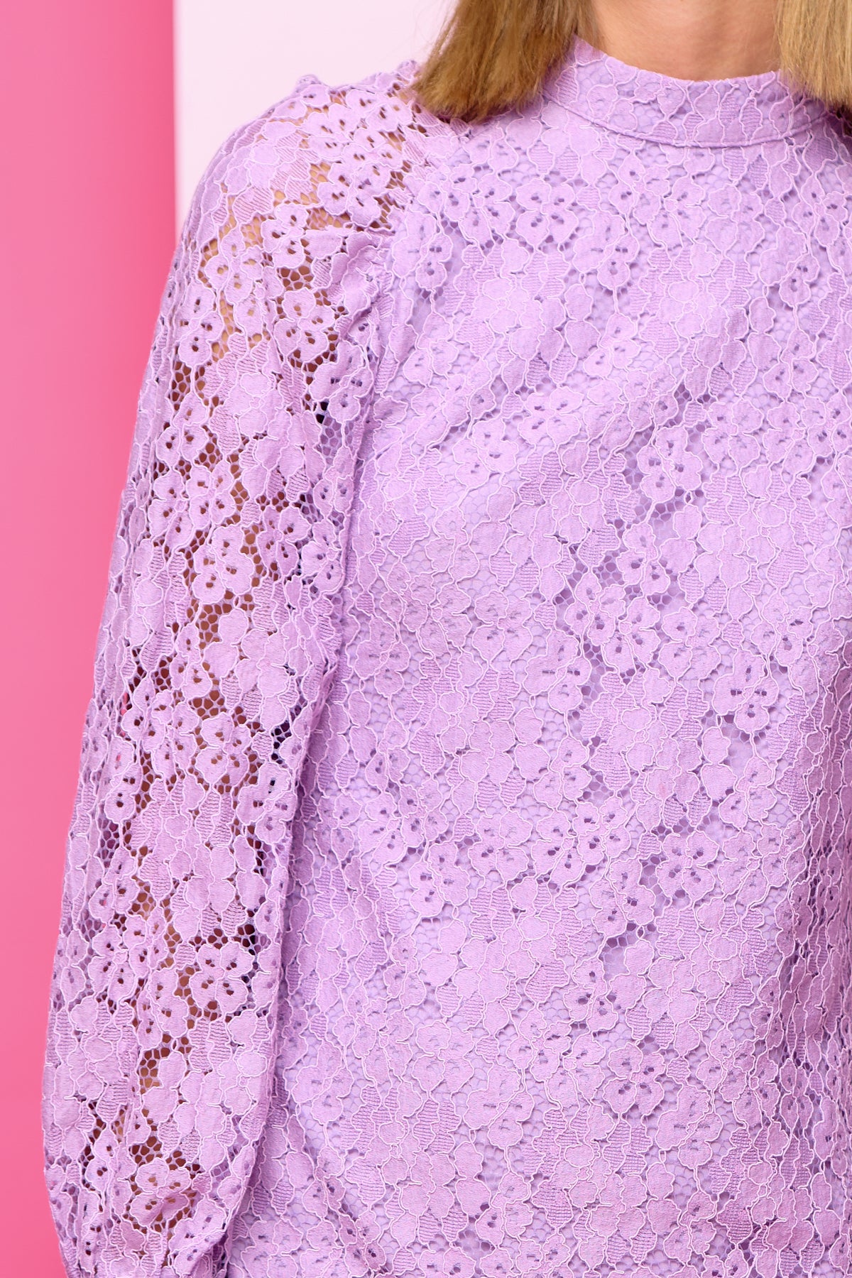 Karen Short Dress - Lilac