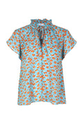 Karookh Blouse 14573 - Ditsy Topaz